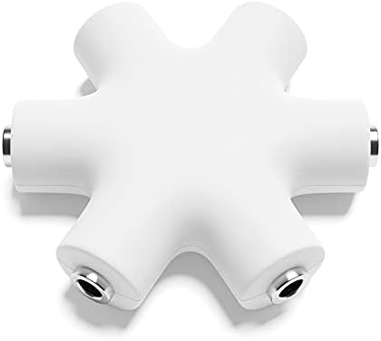 ExcelValley - Mono Patch Cable Splitter - TS 3.5mm 1/8" - Modular Synth Eurorack [White]