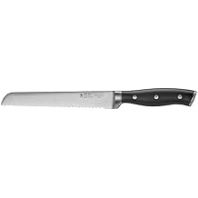 HENCKELS Forged Accent Razor-Sharp 8-inch Bread Knife, Cake Knife, Black, German Engineered Informed by 100+ Years of Mastery
