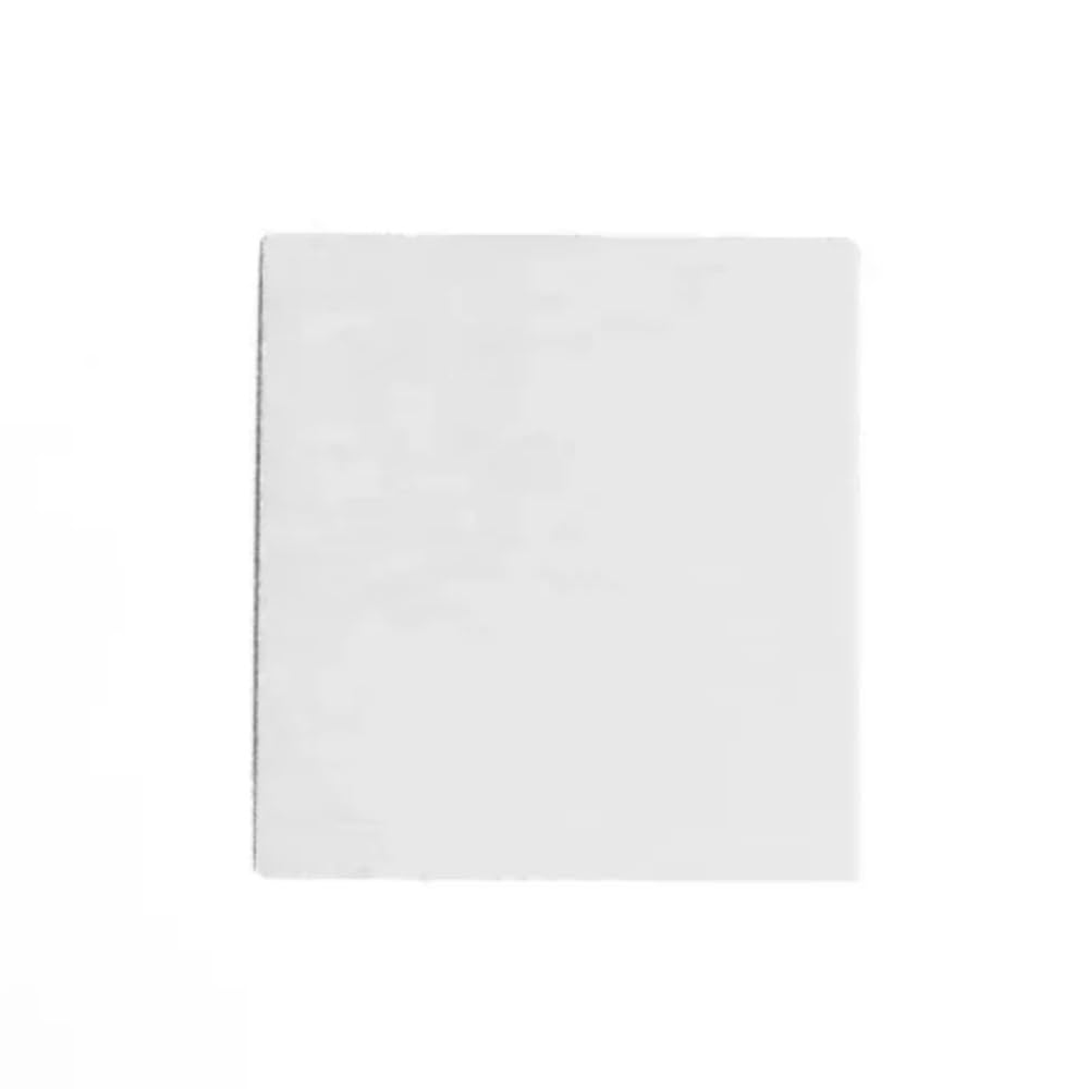 Foglio di substrato in ceramica Lastra di ceramica allumina spessore 0,5/0,6 mm, fogli sottili bianca, substrato ceramico ad alta tenacità 1 pz(114x114x3mm)