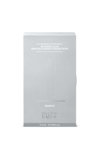 DOCTOR BABOR Bi-Phase Glow Ampoules, Orange + Clear, 14 ml (Pack of 1)