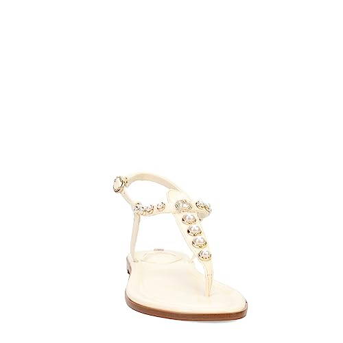 Image of Gigi Gold Boa Signet Flat Sandal by Sam Edelman