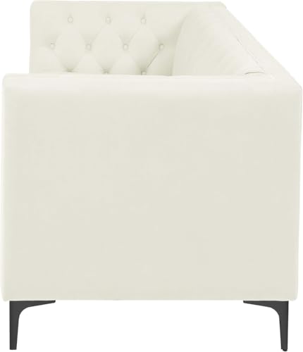 Image of Chesterfield Traditional 3 Seater Luxury Sofa Loving Sofa Button Tufted for Living Room, Guest Room, Bedroom, and Your Loving Space (Beige)