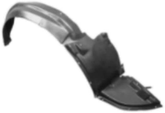 Sherman Replacement Part Compatible with CHEVROLET MALIBU Passenger Side Front fender inner panel (Partslink Number GM1249201)