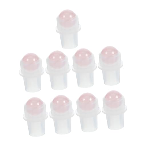 Mipcase Têtes de Rechange à Bille pour Flacons Roll-on 10ml, Jade, 9 Pièces