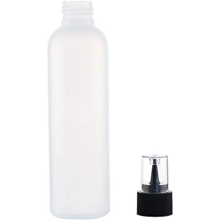 Kingrol 20-Pack Easy Squeeze Writer Bottles, 4 Ounces Soft Applicator Bottle for Paint, Glue, Glaze, DIY Craft, Art