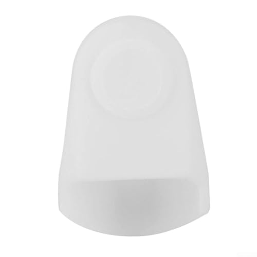 Embout buccal en silicone facile à nettoyer, protection contre la poussière et l'humidité pour instruments (blanc)