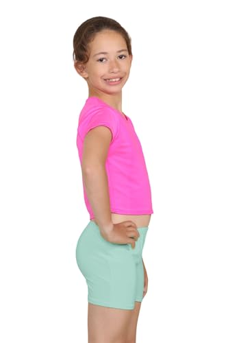 Pantalones cortos de danza negros infantiles perfectos para fiestas y festivales 3