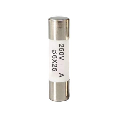 Fusible R057 6x25mm 20A 250V de rechange pour cartouche cylindrique électrique