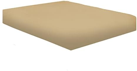 NIYS Luxury Bedding 100% Egyptian Cotton 40CM/16 Extra Deep Fitted Sheets (Red, Double)