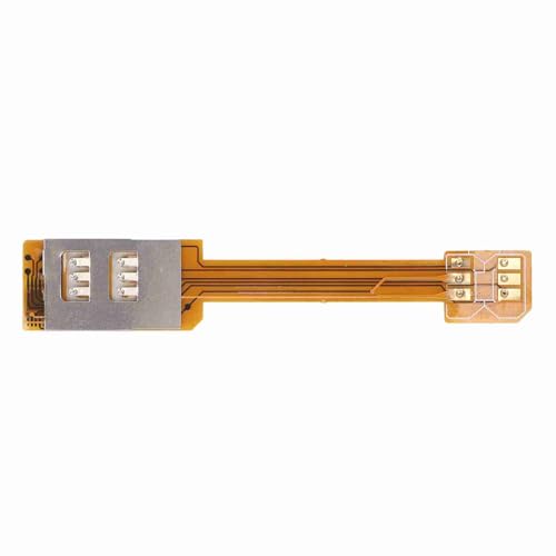 VBESTLIFE Extender scheda SIM, Nano SMI a scheda SIM standard da maschio a femmina Prolunga cavo FPC piatto morbido per tablet smartphone Android