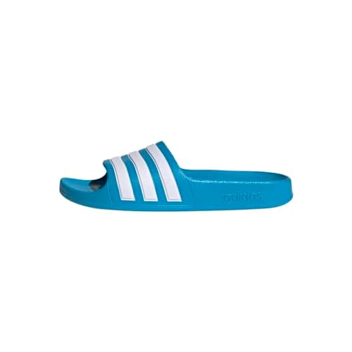 adidas Adilette Aqua Badeschuhe, Solar Blue FTWR White Solar Blue, 33 EU