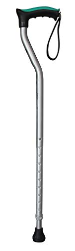 Tynor Walking Stick, Silver, Universal Size, 1 Unit