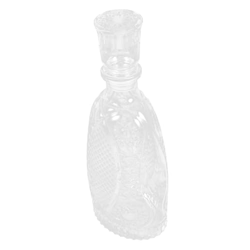 Garneck Transparent Glass Wine Bottle Holder Wine Rack Decor Wine Glasses Whiskey Whisky Decanter Wine Decanter Glass Wine Bottles Glass Decanter Bottle Decanter Glass Bottle