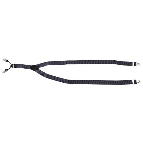 PartyKindom Men's Pant Suspender Clip Dress Suspenders for Men Elastic Strap for Suit and Jeans