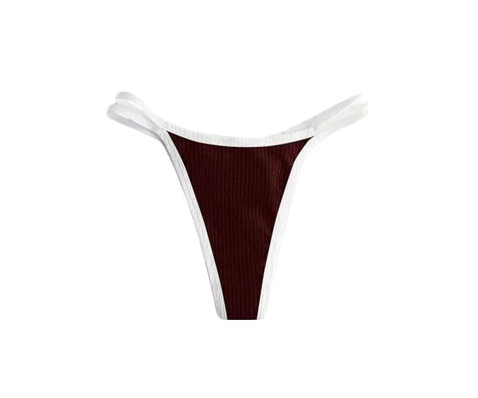 Women's Double Strap String Bikini Panty Soft Stretchable Comfortable Lightweight Everyday Innerwear for Women-image-34
