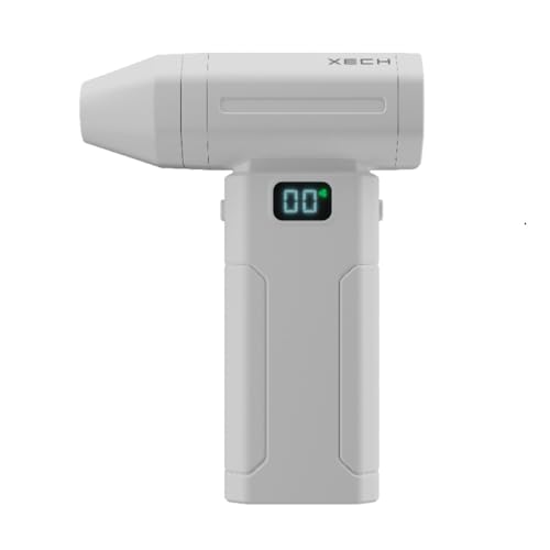 Image of XECH Powerful Air Duster 110000 RPM | Digital Cordless Air Blower Machine | Electric Air Blower for Dust Cleaning, Car, PC, Home | USB-C Rechargeable Mini Blower | Portable Leaf Blower (X-Jet Neo)