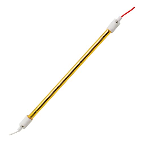 DATOUBOSS Bombilla de curado de Pintura para automoción (270mm Bombilla Dorada)