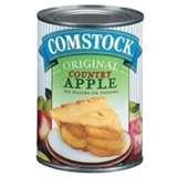 Duncan Hines, Comstock, Country Apple Pie Filling and Topping, 21oz Can (Pack of 4)