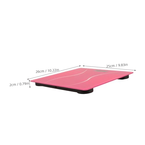Balance numérique pour poids corporel rechargeable et compacte pour la maison