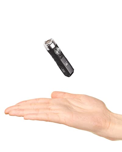 Rovyvon Aurora A1-G4 Keychain Flashlight Upgrade Usb-C, 650 Lumen Rechargeable Waterproof Bright Flashlight With Clip, Perfect For Outdoors Christmas Gift (Black) #TOP4