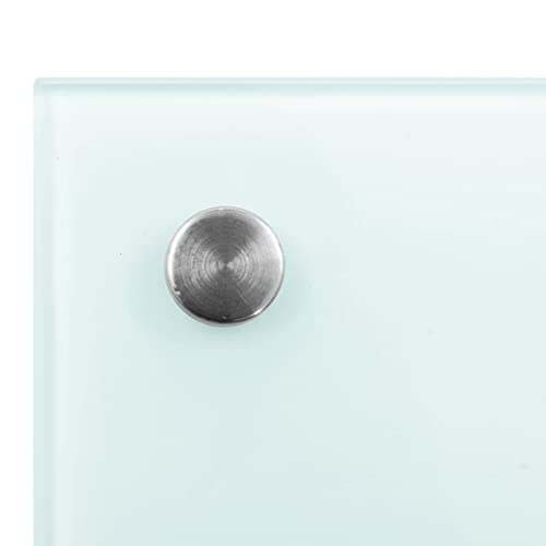 Panel protector salpicaduras cocina blanco IKAYAA de vidrio templado 70 x 60 cm 5