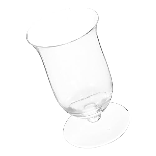 MAGICLULU Glasbecher aus Hochwertigem Material Trinkbecher für Tee und Alkoholische Getränke Kreativbecher mit Glatter Oberfläche Barbecher für Saft und Wasser Getränkebecher