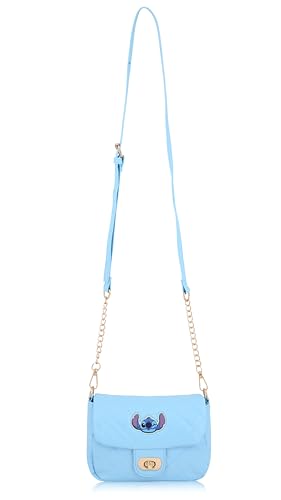 Image of Disney Stitch, Hello Kitty or Bluey Mini Purse Crossbody Handbag for Women | Leather Women's Shoulder Handbag with Logo