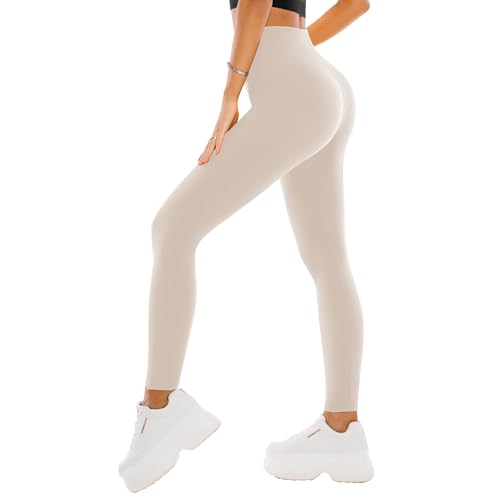 Image of SINOPHANT High Waisted Leggings for Women - Full Length Capri Buttery Soft Yoga Pants for Workout Athletic