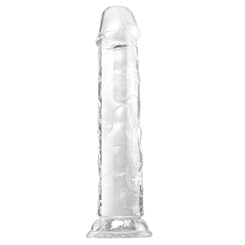 Consolador Realista, Consolador Transparente De 17,5 Cm Con Ventosa Fuerte, Consolador Anal Flexible Estimulación Del Punto G Para Mujeres, Hombres Consolador Realista, Consolador Transparente De 17,5 Cm Con Ventosa Fuerte, Consolador Anal Flexible Estimulación Del Punto G Para Mujeres, Hombres