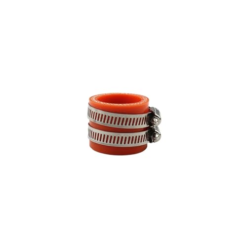 Adaptateur de carburateur de moto orange 40mm anti-vibration tuyau d'admission souple