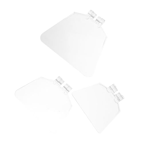 ELAYARD 3 pezzi Protezione Trasparente per Occhi Smerigliatrice da Utensili Elettrici Sicurezza e Anti-tracce per Uso Professionale e Te