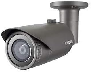 Hanwha Techwin QNO-6022R 2 MP Network IR Bullet Camera with 6mm Lens,30fps@All Resolutions (H.265/H.264), Outdoor, Vandal Resistant Defocus Detection, Directional Detection, Motion Detection
