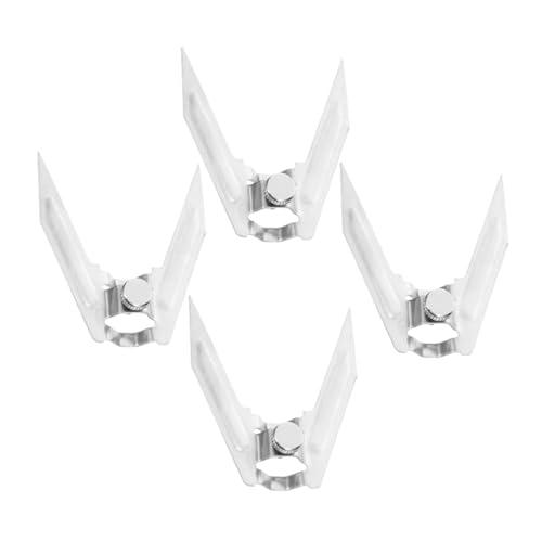 Mikinona Roast Chicken Tool 4pcs Stainless Steel Rotating Forks for Oven Roasting Bbq Accessories Meat Fork