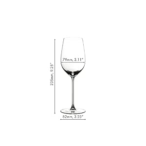 Riedel Veritas Rieseling/Zinfandel Glass, Set of 2 Riedel Veritas RieselingZinfandel Glass Set of 2