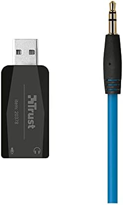 Trust 23790 Mico PC Microphone, USB Plug and Play, Cable with 3.5mm Plug and USB Adapter, Condenser, Tripod Mic Stand