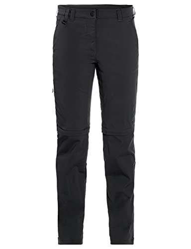 Jack Wolfskin Damen Activate Light Zip Off Hose, schwarz, 42