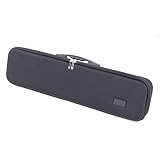 MooBreeze EVa Fishing Rod Bag, Hard Shell Protective Case with Large Capacity for Fishing Tackle Sto