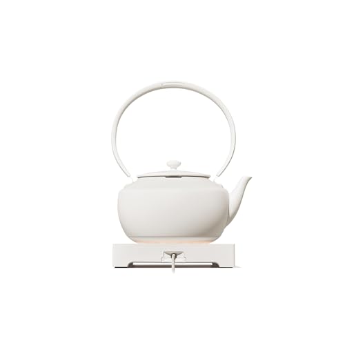 BALMUDA MoonKettle Electric Kettle, Temp Control, 900ml, White