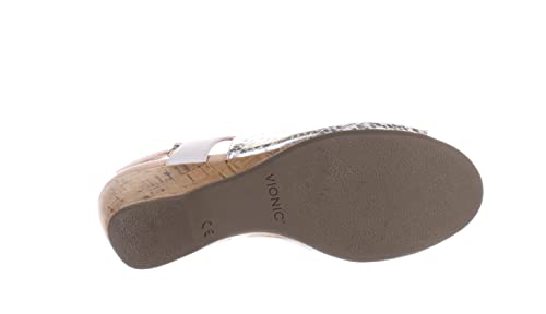 Vionic Womens Paradise Tatiana Silver Ankle Strap Heels Size 104