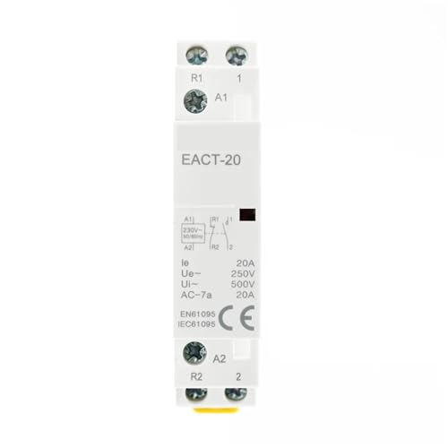 2P 16A 20A 25A 1NO1NC 2NO 2NC AC 220V 230V 50/60Hz Din ���[�� ���W�����[ AC �R���^�N�^ 1��(2P 20A�A2NO_220V)