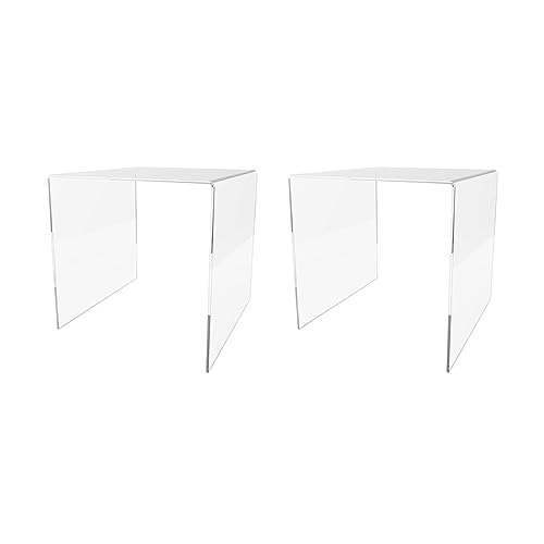 Marketing Holders 2 Pack Acrylic Riser Display Stand 8