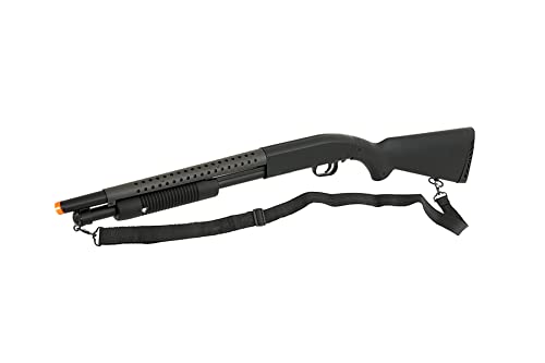 Pump Action Airsoft Shotgun with Full Metal/Steel Barrel 300 FPS (Airsoft Gun) by Lancer Tactical - Used condition - US$55.95