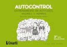 Autocontrol : educacion primaria, 3 ciclo