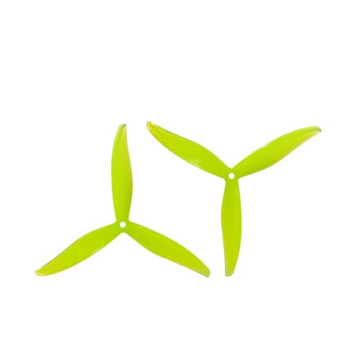 Hélice 3 pales de course 7043-3 jaune pour drone longue portée 7"