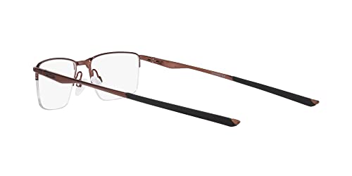 Image of Oakley Mens OX3218 Socket 5.5 Rectangular Eyeglasses