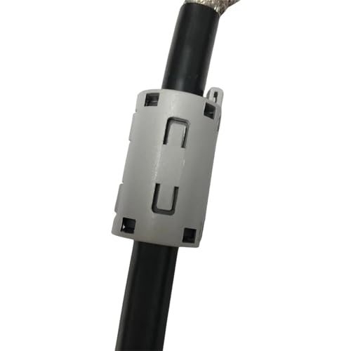 Diâmetro interno 0,43 polegadas (11 mm) Filtro de ruído Núcleo de ferrite Grampos de ferrite Clipes