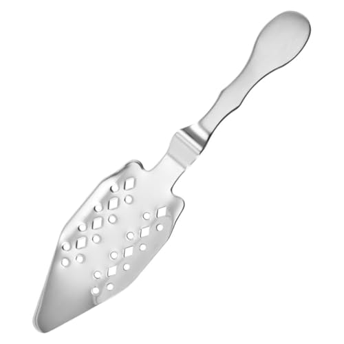 FELTECHELECTR Cucchiaio Da Assenzio Inossidabile Cucchiaio Filtro Per Cocktail Strumento Per Decorazione e Filtraggio Per Bar e Feste Facile Da Pulire e Riutilizzabile
