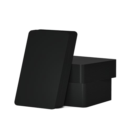 Image of 30pcs NFC Cards NTAG215 NFC Tags Programmable NFC Card NFC Business Card Black NFC 215 Cards Rewritable NFC Tags iPhone Compatible with NFC Enabled Mobile Phones & Devices