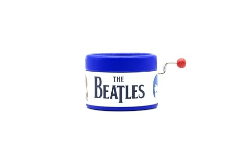 Caja de música azul del mítico grupo de Liverpool. Canción Here comes the sun