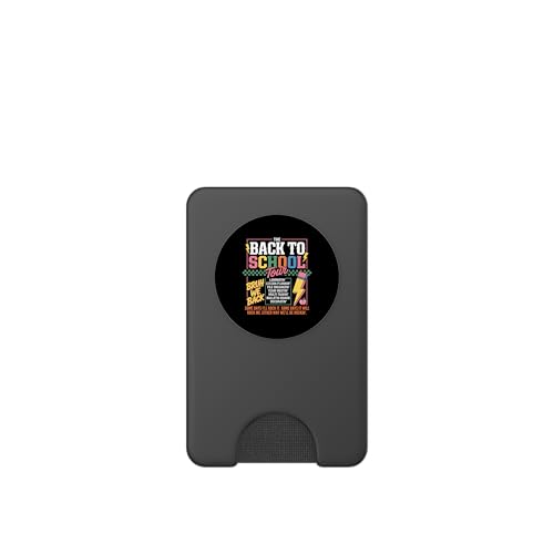 Back To School Tour Cute Teacher First Day Of School Bruh PopSockets PopWallet pour MagSafe – vue 2